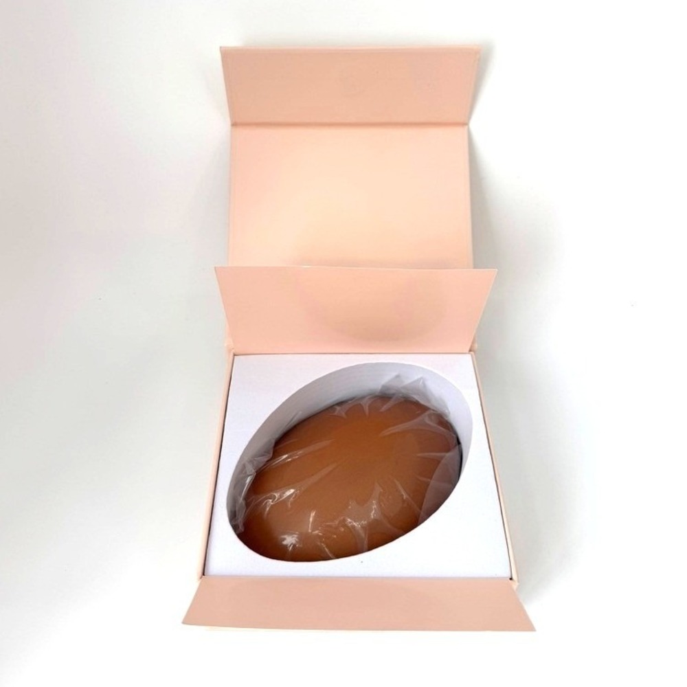 BOOMBA Subtle Lift Inserts Caramel Small Double Sided Adhesive Bra Pads Open Box